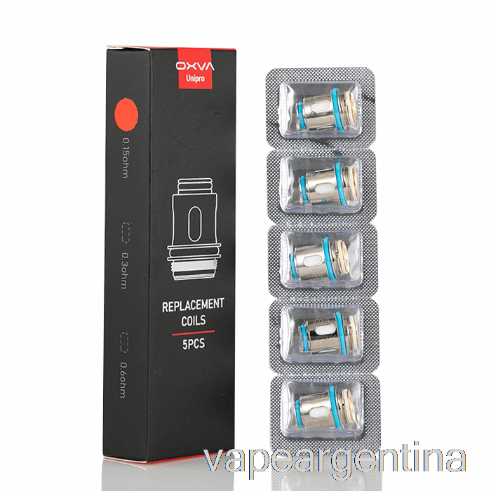 Resistencias De Repuesto Oxva Unipro 0.15ohm Resistencias Unipro Vape Argentina